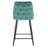 Kelsey Upholstered Counter Stool with Metal Frame-1463957476