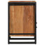 40cm W Iron Bedside Table