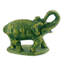 Novica Striking Elephant Ceramic Sculpture