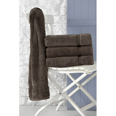 Ensemble de 4 serviettes de bain en coton turc Cambridge 
