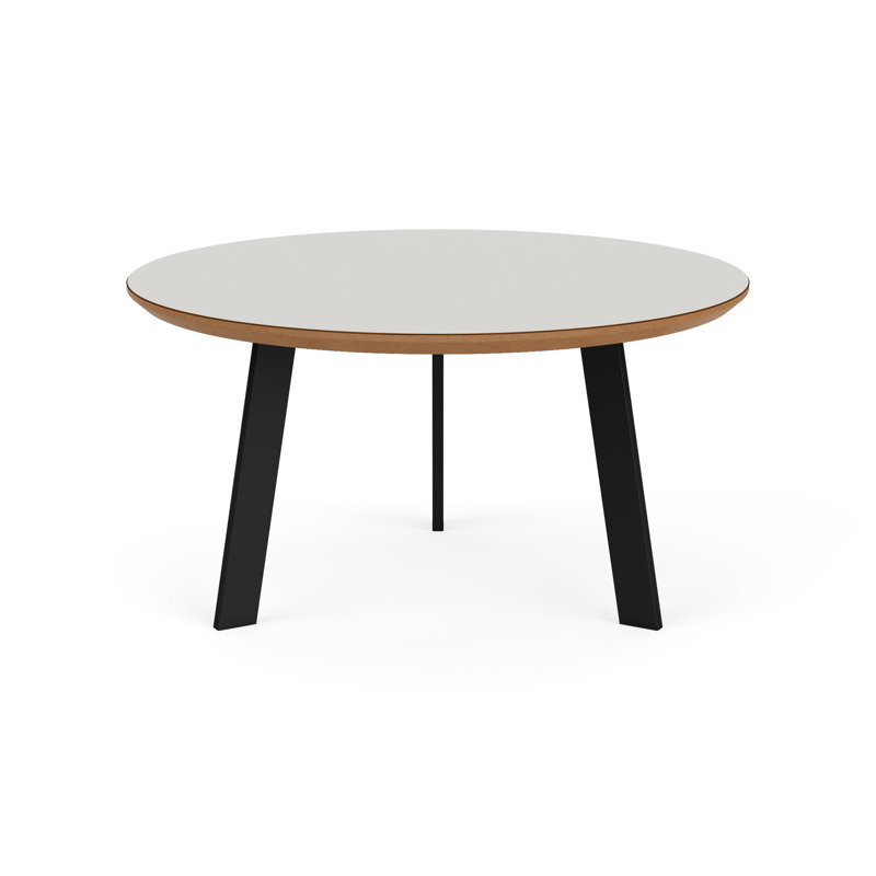 Table de bout Waterfall, Gris Folkstone, Noir