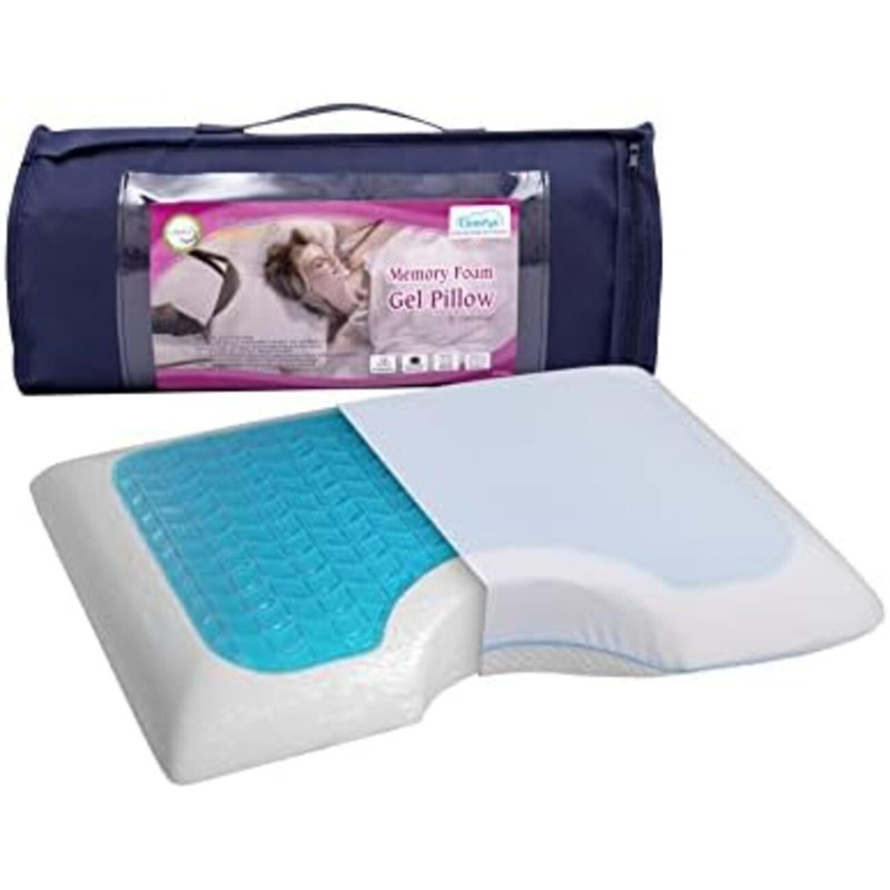 Side Sleeper Pillow - Bed Pillow - Cooling Pillow - My Skin Friendly Memory Foam Pillow - Pillow Cover Cervical Pillow Orthopedic Pillow Supports Posture Neck Bed Pillow Sleeping Pillow