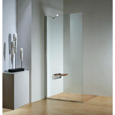 32'' - 32'' W x 79'' H Pivot Frameless Shower Door with Clear Glass