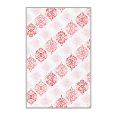 Premium Hall Carpet, 1% Polyester, 39.4 x 59.1 inches | 8 mm Pile Height, 65 g/m² | Antibacterial, Non-Slip PVC Felt Dot Underside, Machine Washable | 3D Digital Print, Durable & Stylish for Home Decor