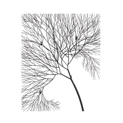 Wire Tree Wall Décor