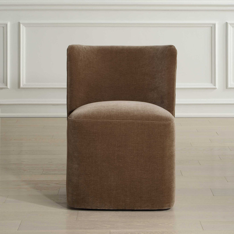 Chaise en velours Uttermost Perspectives Modern