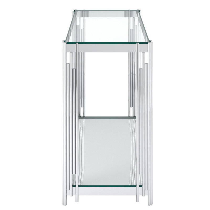 Console Brandon en argent, Argent argent