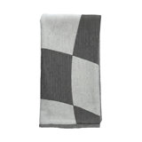 Black Desert Check Turkish Cotton Towel