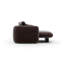 *Overlap Left Chaise Sec Small Dk Taupe-1149646770-1149646768