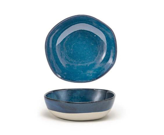 8.75" Round Artefact® Bowl - 48Oz - Indigo