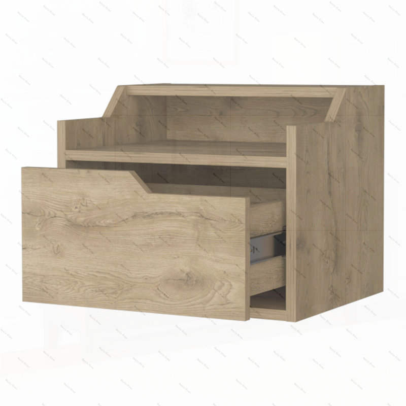 Table de chevet Macadamia, Naturel