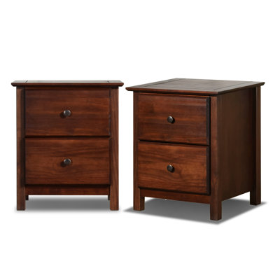 Shaker 2-Drawer Nightstand Set (2-Piece)