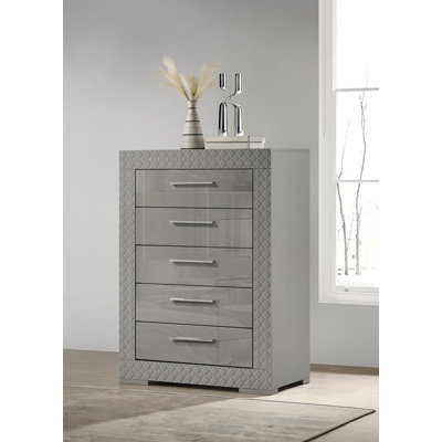Commode 5 tiroirs Nydirah