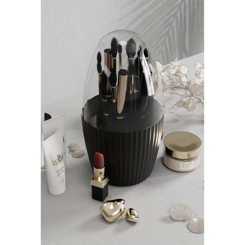 Porte-brosse rotatif anti-poussière Aura, Anthracite