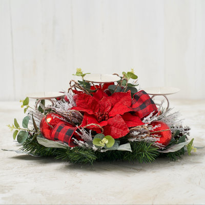 11'' H Metal Tabletop Candelabra