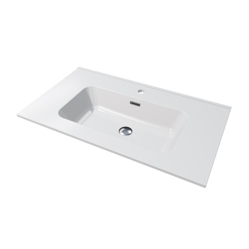 Latitude Run® Orlana 24'' Single Bathroom Vanity with Ceramic Top | Wayfair