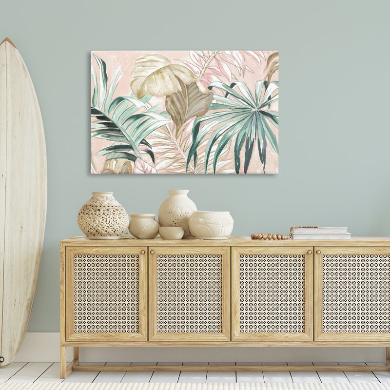 "Soft Soft Leaves" par Patricia Pinto, H 30 po x l 45 po