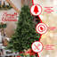 Full-Shaped Christmas Tree With  Tips – PE/PVC Mixed Needles, Wide Base For Large Spaces, Hinged Structure For Easy Setup, Metal Stand For Strong Support*-383892225-383892229