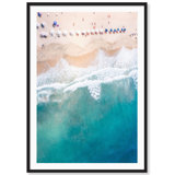On A Beach In Mexico Print by Carly Tabak