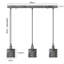 Timmer 3 - Light Kitchen Island Pendant-1853160566