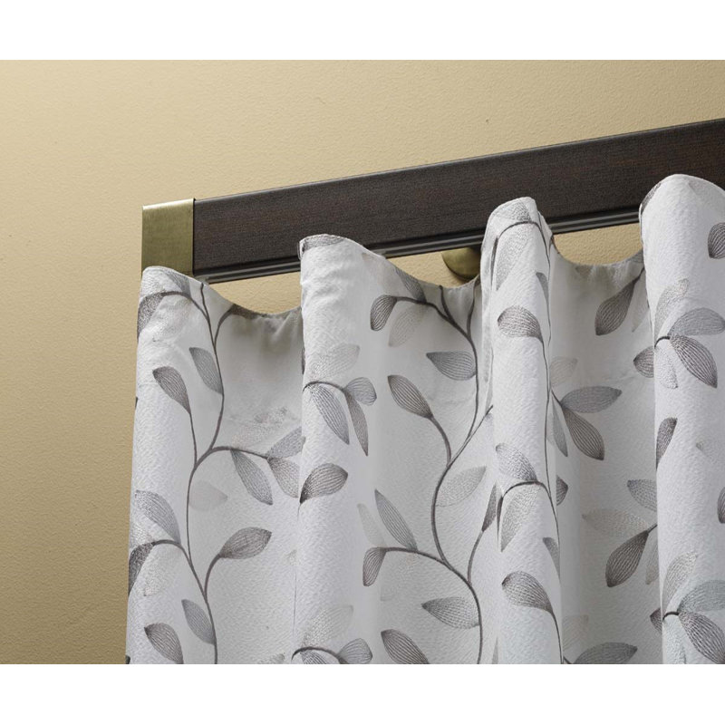 Tringle à rideaux simple Ephrata Traverse, H 2 po x l 72 po x P 3,25 po, Inoxydable