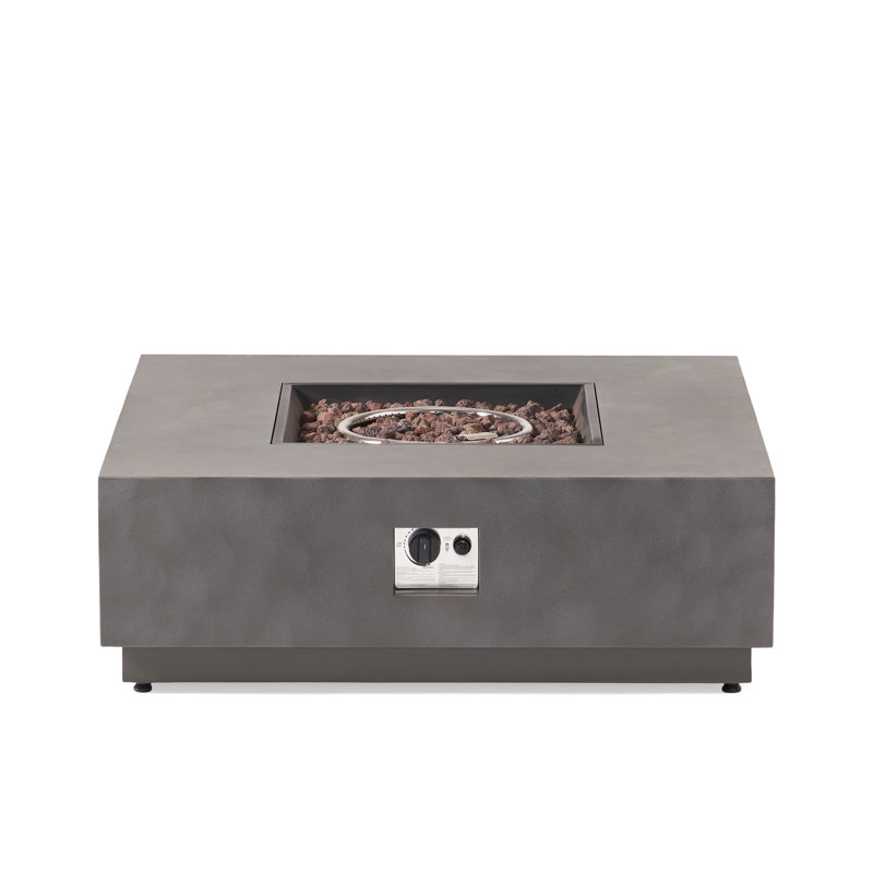 SQUARE Iron FIRE PIT-50 000 BTU