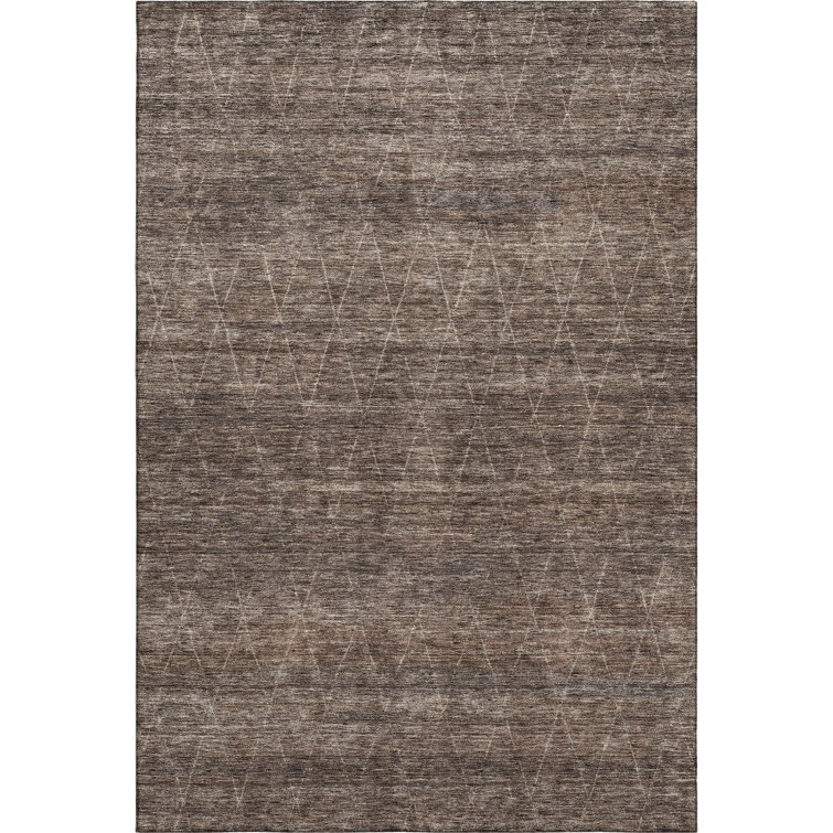 Premium Machine Washable Kent AMF1165 Geometric Rug
