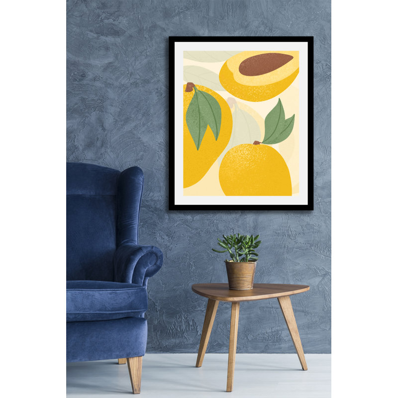 Floki - Single Picture Frame Print, 70cm H x 50cm W