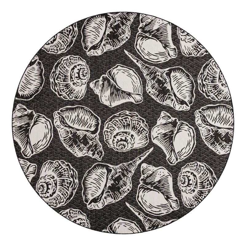 Angelys Indoor / Outdoor Rug, Round 10'