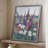 FLORAL Series DCXLI Framed Print - Solid Wood-454777330