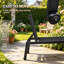 Comfortable Pool Chair, Outdoor Chaise Lounge Chair, Tanning Chair with Wheels, Chaise Lounge Chair Only