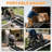 Premium Portable Wheelchair Ramp-800LBS Capacity, Non-Slip Aluminum Ramp With Handle For Homes, Cars, And Doorways-118310332