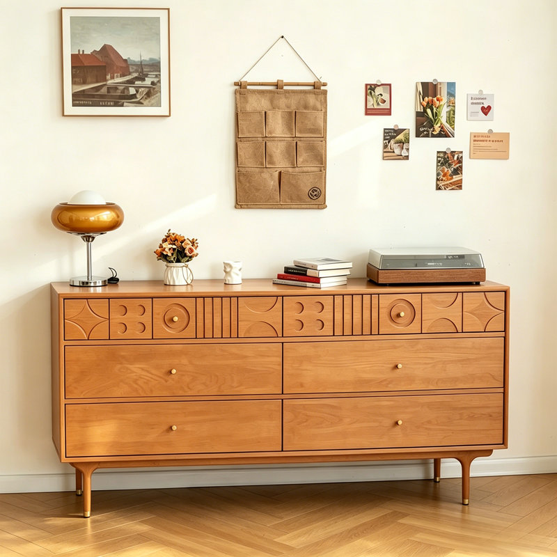 Table buffet Carved