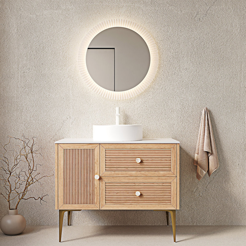 Meuble-lavabo autoportant avec lavabo