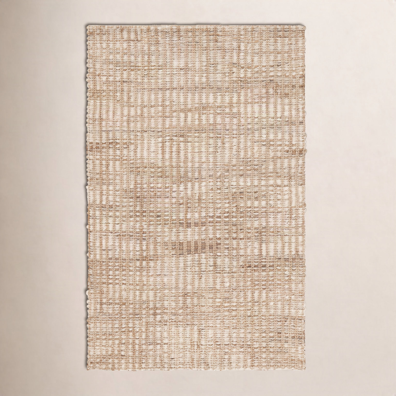 Ellport Hand-Loomed Striped Jute Rug, Rectangle 3' x 5'