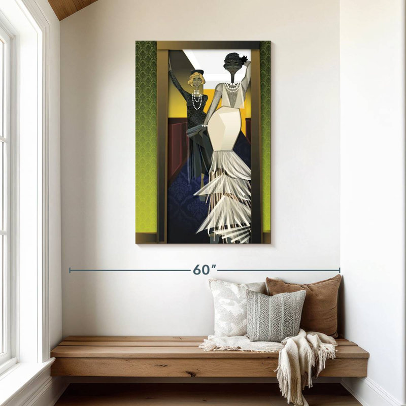 The Girls, 45" H x 30" W