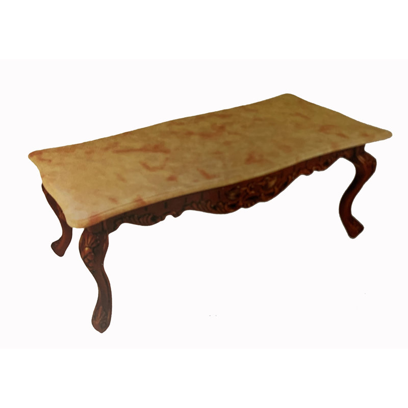 Table basse 4 pieds Rifton, Rose, Noyers