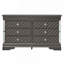 Commode Verona G6702-D, noir métallique-968785722