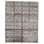 Geometric Area Rug in Light Gray