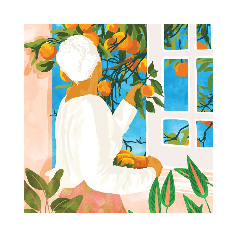 A Few Bad Oranges Is No Reason Not To Bring The Grove Home by 83 Oranges - Wrapped Canvas Gallery-Wrapped Canvas Giclée
