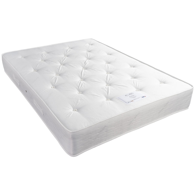 Andrin Small Single 2Ft6 Rupert Open Coil Mattress, Small Double (4')