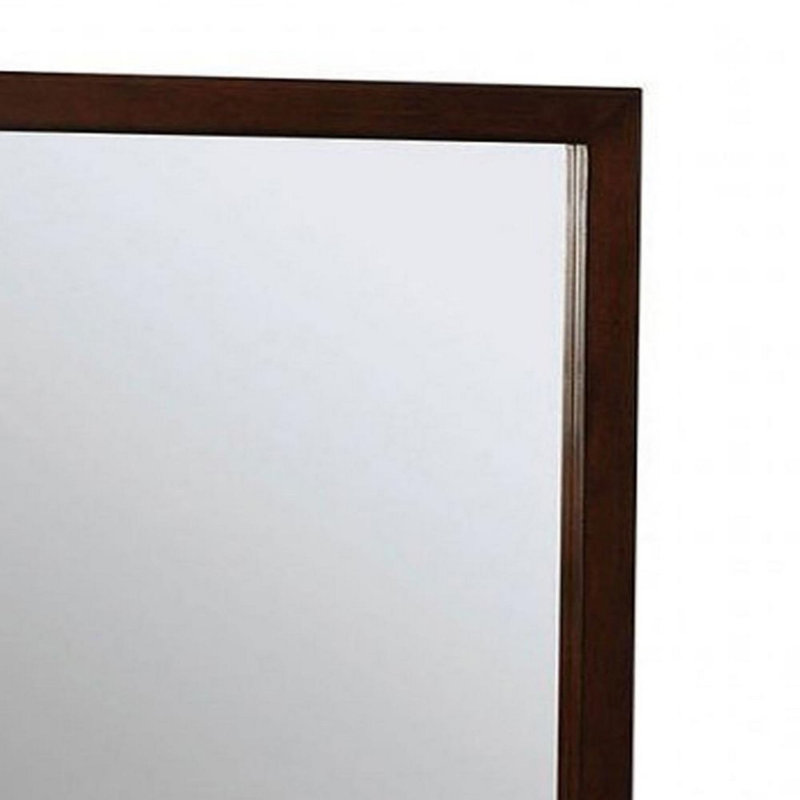Miroir pour commode, Brun