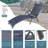 Flarrie Outdoor Rust-Resistant Metal Chaise Lounge-551173023