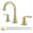 2-handle Bathroom Faucet with Drain Assembly-80810850