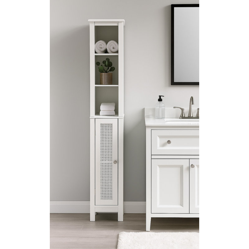 Abdulwali MDF Freestanding Bathroom Cabinet