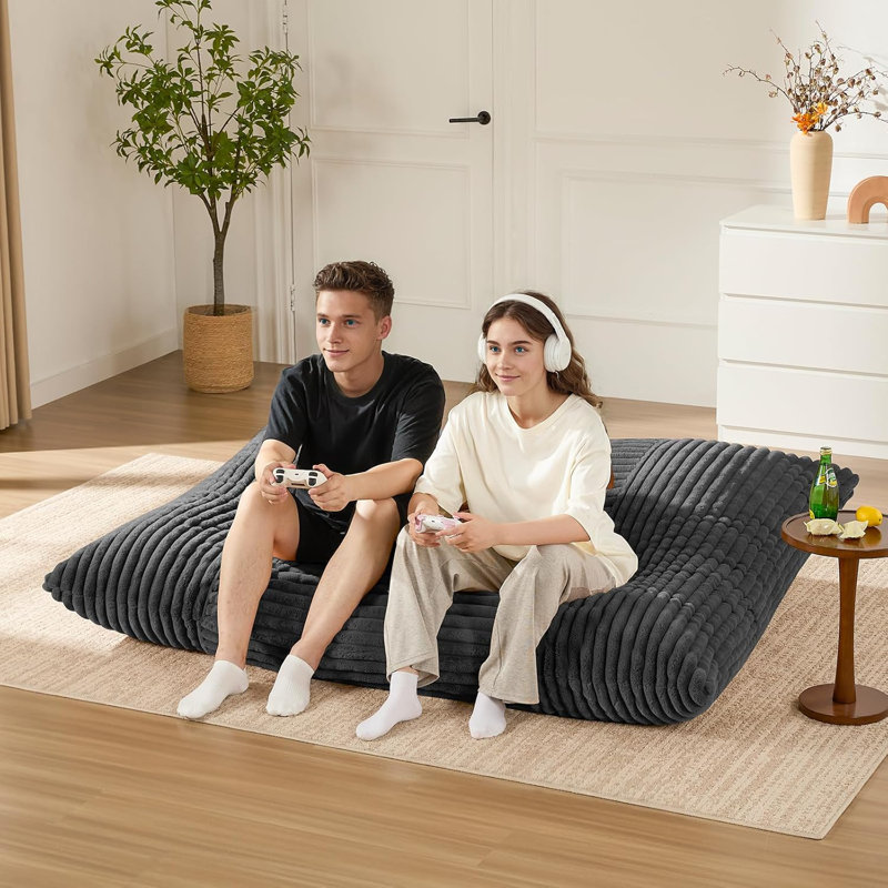 DDY-SHENHUI Oversized Convertible Bean Bag Chair – Your Cozy Spot for Relaxation & Family Time