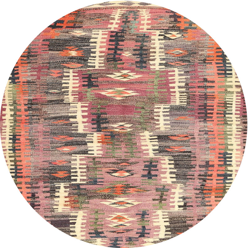 Tapis beige / brun Cars Cars, Rond 3 pi