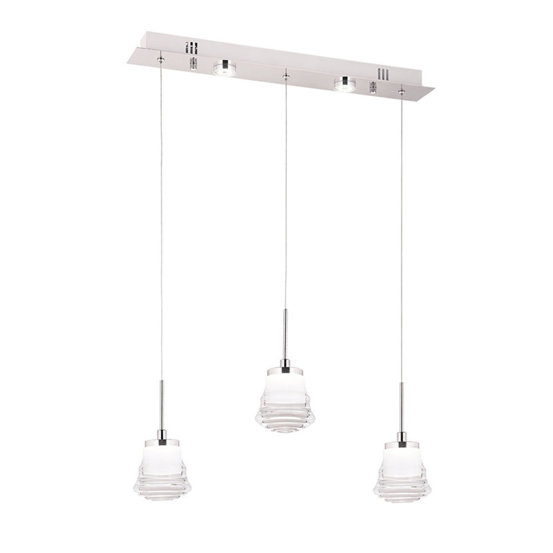 Lustre unique à 3 lumières