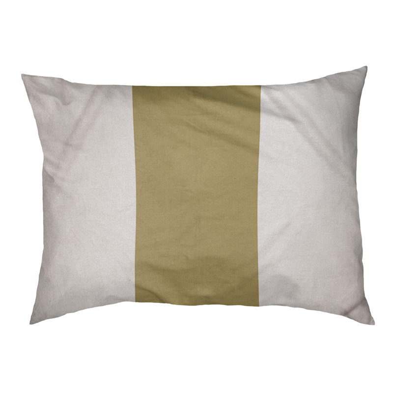 Coussin pour chien Tampa Bay, Moyen (l 28 po x P 18 po x H 6 po), Blanc / doré / blanc