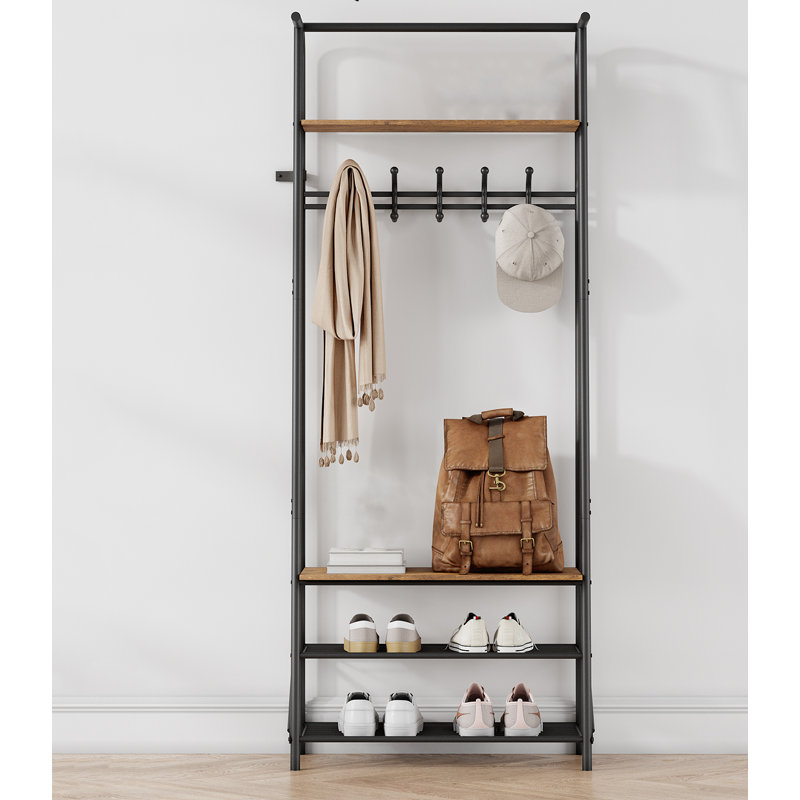 Allianna Hall Tree 64cm Wide with Shoe Storage